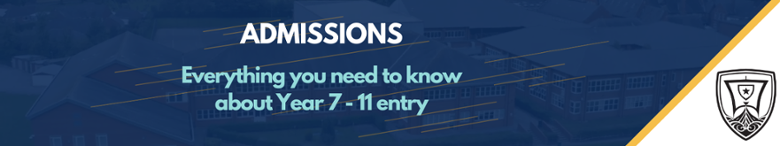 Page Header Admissions ©DeAstonSchool